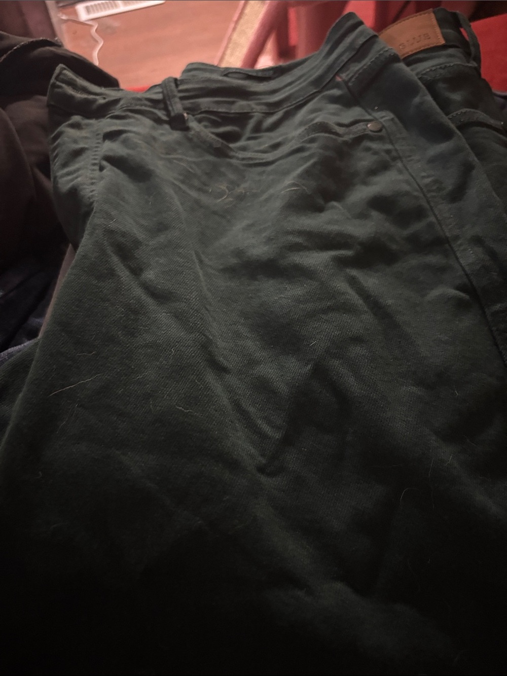 Judy Blue Deep Forest Green Chino Pants